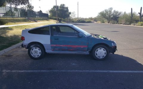 91 CRX SI Side